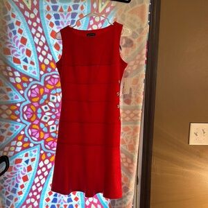 Enfocus Studio Red Sheath Mini Dress Cocktail